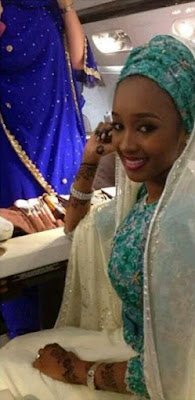 Billionaire daughter, Rukaiyat Indimi-Dantata re-rocks her 2013 wedding dress to Fatima Dangote