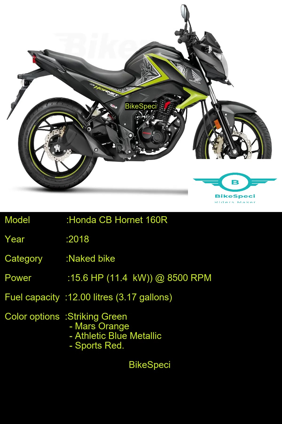 Honda Cb Hornet 160r Price Photos Millage Speed Colours Etc Bikespeci Price Photos Millage Speed Colours Etc Honda Cb Hornet 160r Price Photos Millage Speed Colours Etc Bikespeci Price Photos Millage Speed Colours Etc