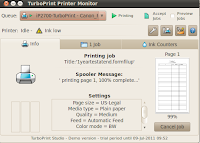 Printer Monitor Information