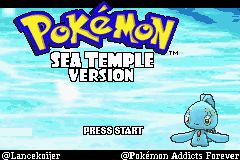 pokemon sea temple