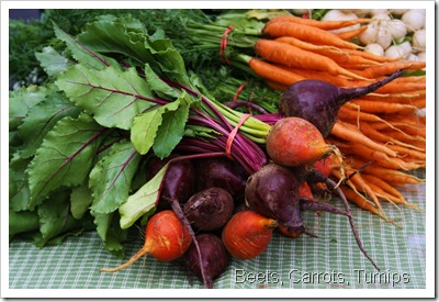 beets, carrots, turnips little seed gardens