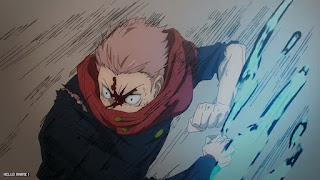 呪術廻戦 アニメ 2期19話 虎杖悠仁 かっこいい Jujutsu Kaisen Episode 43 JJK