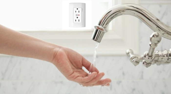 Instalaciones eléctricas residenciales - Contacto GFCI en área de baño