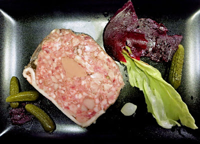 terrine, ris de veau, foie d'oie, Bobosse