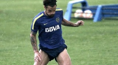 Osvaldo participó de la práctica y será titular el domingo ante Alvosivi.