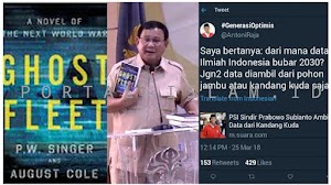 Cari Ribut! Komentari "Ghost Fleet", Sekjen PSI: Dari Mana Data Indonesia Bubar 2030? Kandang Kuda?