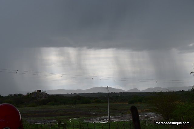 Tarde desta quarta-feira choveu forte na Zona Rural de Santa Cruz do Capibaribe