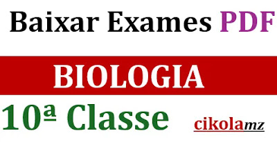 Baixar Todos Exames de Biologia 10ª Classe PDF (Moçambique)