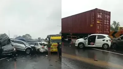 Fakta Baru, Truk Pemicu Kecelakaan Maut di Tol Cipularang Gunakan Gigi 4 Saat Jalan Menurun