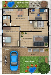 Rumah ialah salah satu kebutuhan yang harus dipenuhi alasannya ialah dengan anda mempunyai rumah ma Denah Rumah Mungil