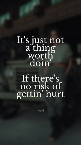 Picture Quotes Sigrid - Risk of Getting Hurt | Mobile Wallpapers
