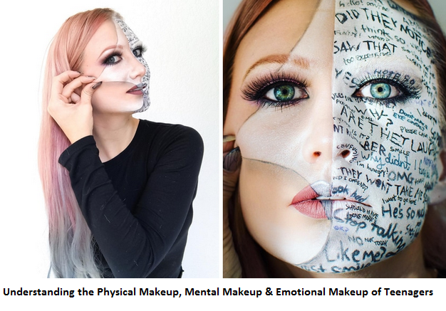 Understanding the Physical Makeup, Mental Makeup & Emotional Makeup of Teenagers