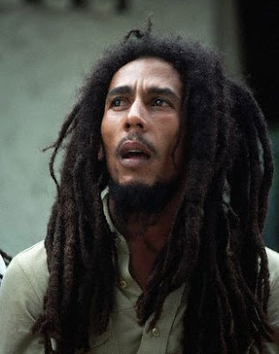 Cool dreadlocks from Bob Marley. 