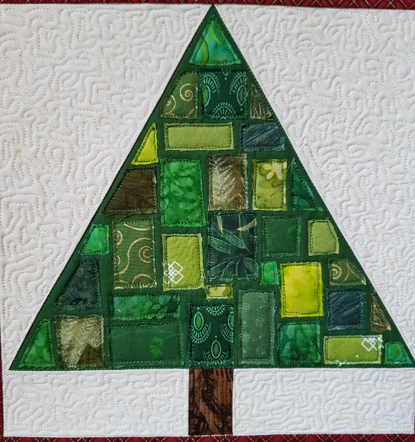 Ticker Tape Tree quilt block | DevotedQuilter.com