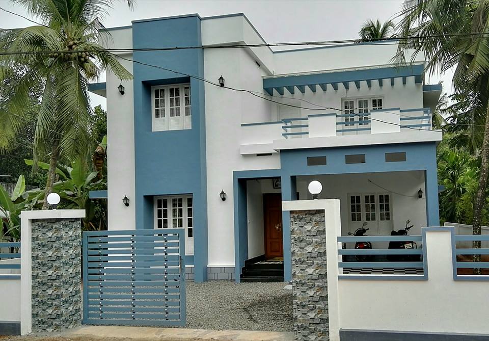 4 Bedroom Contemporary Home  in 2100Sqft for 30 Lakhs  with 