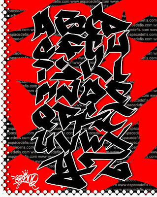 Graffiti Alphabet Letters, Graffiti Tagging Alphabet