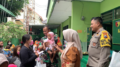 Tiga Pilar Tambaksari Hadiri Kegiatan Bakti Sosial Stunting Percepatan Penanggulangan Gizi Buruk