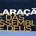 Declaração de Fé das Assembleias de Deus no Brasil - Introdução