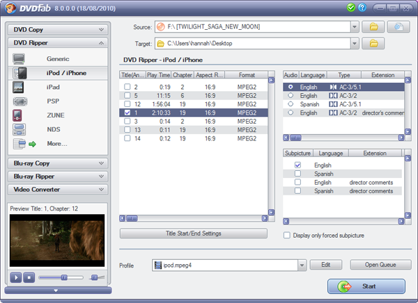 DVDfab DVD Ripper