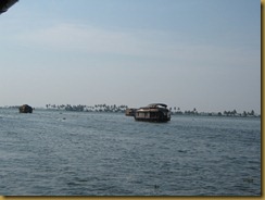 Houseboats on the lake