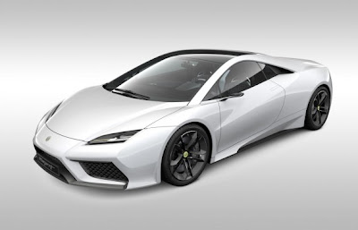 2011 Lotus Esprit is the only model in the development of the five presented in Paris