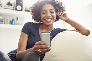 Woman on Smartphone