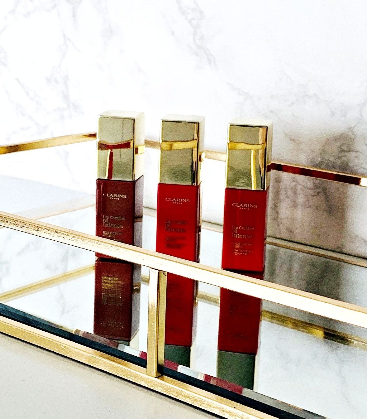 Review & Swatches: Clarins Lip Comfort Oil Intense 