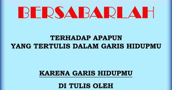 11 Hadits Sahih Tentang Kesabaran - Anak Cemerlang