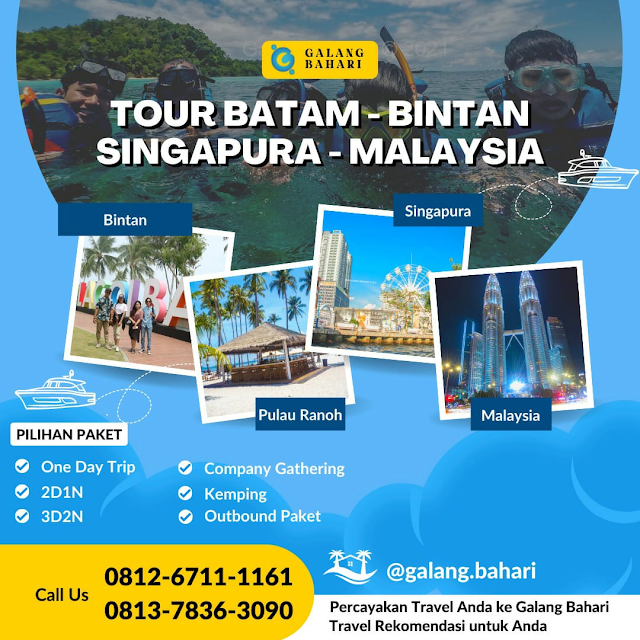 Tour Batam Bintan Singapura Malaysia 0812-6711-11 Tsel