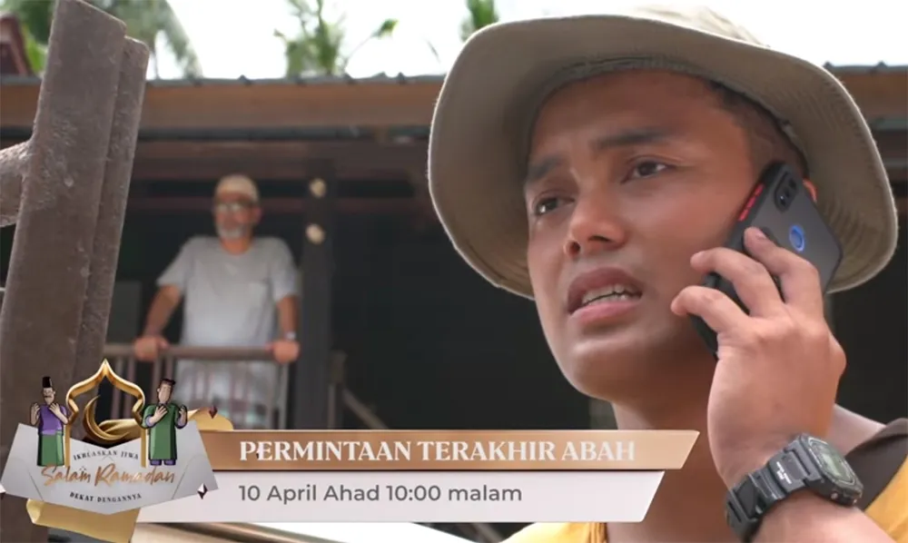 Telefilem Permintaan Terakhir Abah Awesome TV