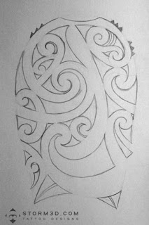 outline maori tattoo robbie williams flash