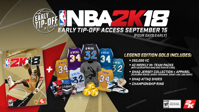 nba 2k18 legend gold edition