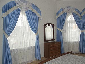 bedroom curtain design