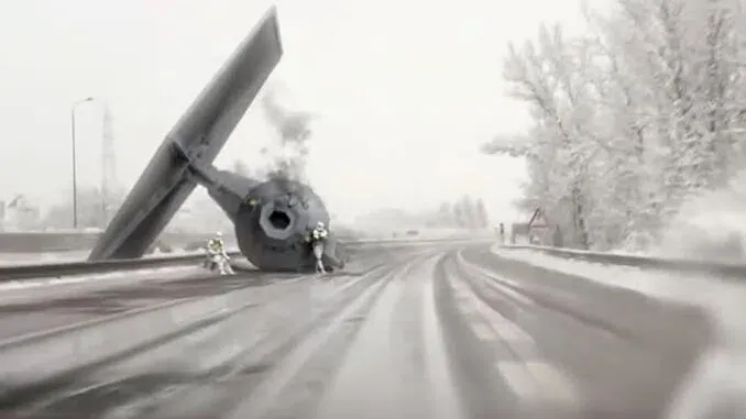 Israeli TV Channel Mistakenly Shows ‘Live Footage’ Of TIE Fighter From Star Wars Crash Land In Ukraine