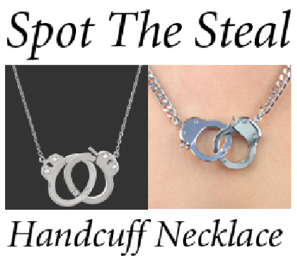 Spot-The-Steal-Handcuff-Necklace