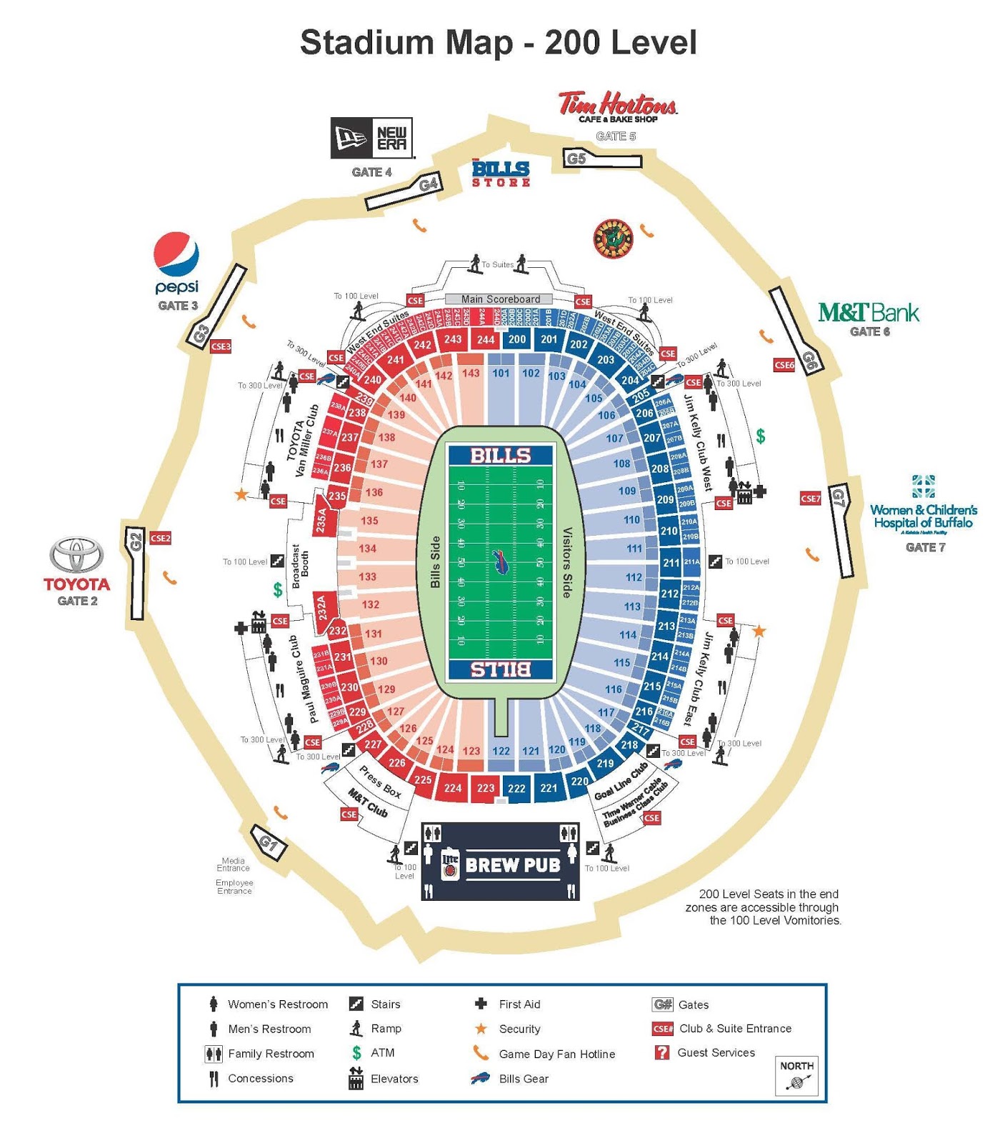 ralph wilson stadium seating - Images for ralph wilson stadium seating