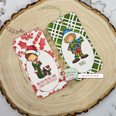 Holiday Tags by Danni Bindel-Crafty Products by Kraftin' Kimmie Stamps