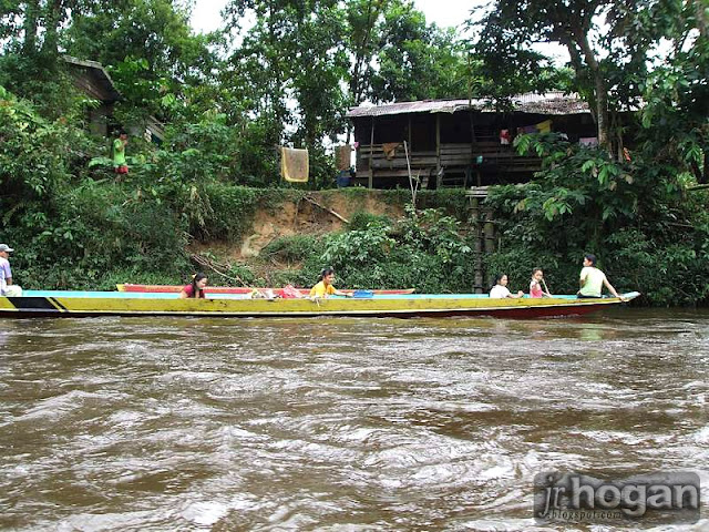 Longboat Ride Mulu Clearwater Cave