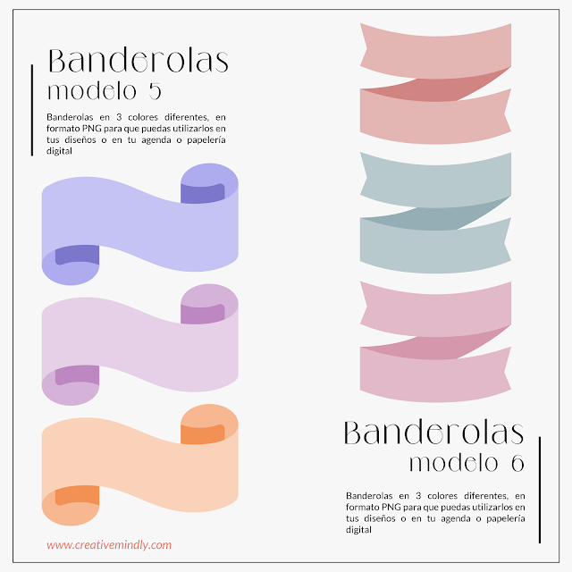 banderolas gratis descargar free ribbon