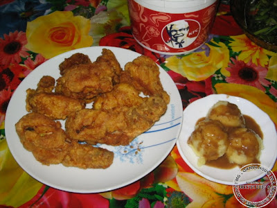 Ayam Goreng Ala KFC dan Mashed Potato  CERITA ORANG MERSING