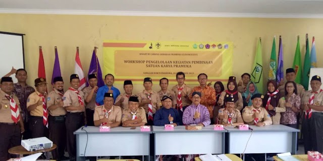 Workshop Pengelolaan Kegiatan Pembinaan Satuan Karya Pramuka