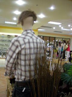 badly coiffed mannequin, La Ceiba, Honduras