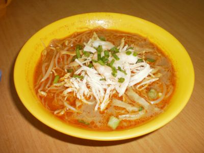 laksa terengganu kuah merah. laksa terengganu kuah merah. laksa teluk kechai. laksa