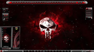 TEMA WINDOWS 7 SKULLS & PINK SKULL