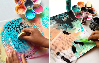 Artes com stencil 2022