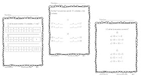 Free Spanish Place Value Math Pack