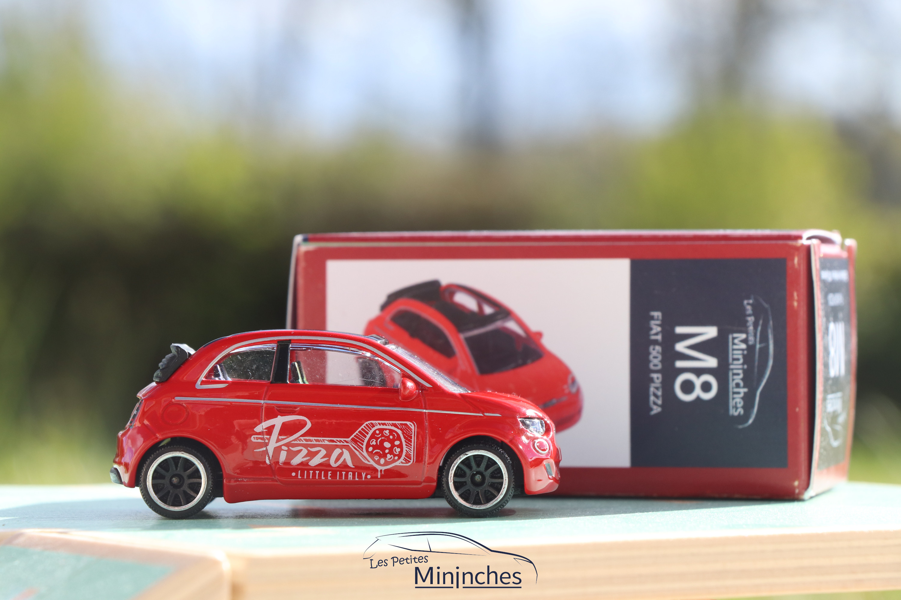 Fiat miniature avec 1001hobbies