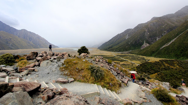 庫克山塔斯曼冰川步道 Tasman Glacier View Track