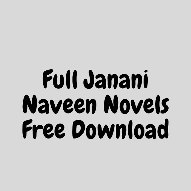 Full Janani Naveen Novels Free Download