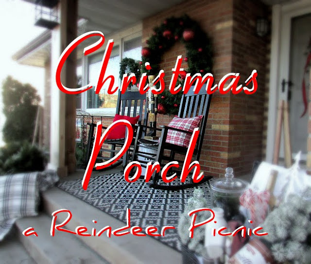 Christmas Porch Decorating